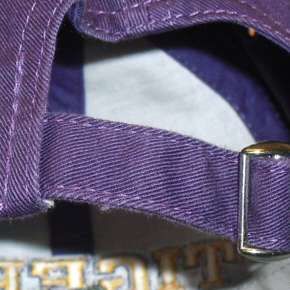 Lsu Tigers Mens Adult Top of the World Purple Strapback hat Dad hat New Ncaa - Picture 4 of 4